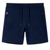 vidaXL Pantaloni scurți pentru copii, bleumarin, 92