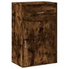vidaXL Dulap depozitare, stejar fumuriu, 56,5x39x90 cm, lemn prelucrat