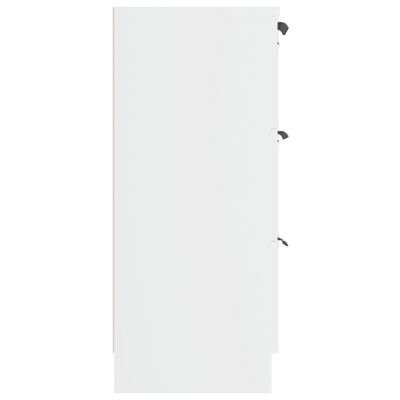 vidaXL Servantă,alb, 60x30x70 cm, lemn prelucrat