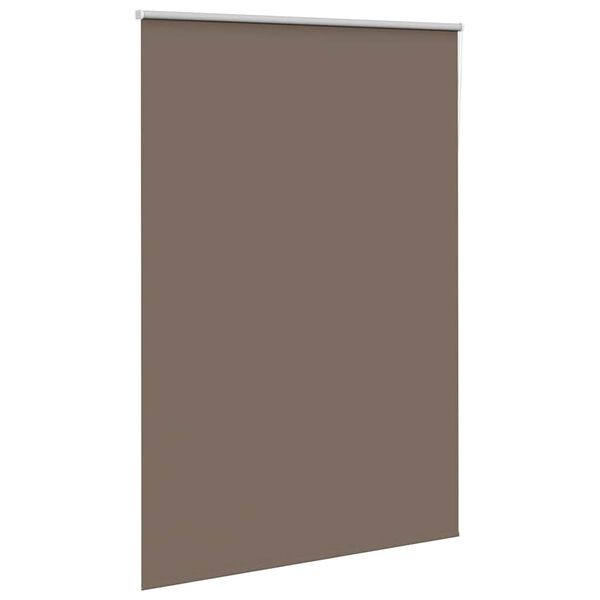 vidaXL Jaluzea cu role opace cafea 145x230 cm lățime materială 141,6 cm
