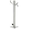 vidaXL Coloană de apă de grădină, 65 cm, oțel inoxidabil, rotund