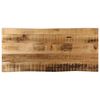 vidaXL Blat de masă contur organic 90x40x3,8 cm lemn masiv mango brut