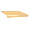 vidaXL Material de &icirc;nlocuire pentru copertină Nisipiu 381 x 295 cm