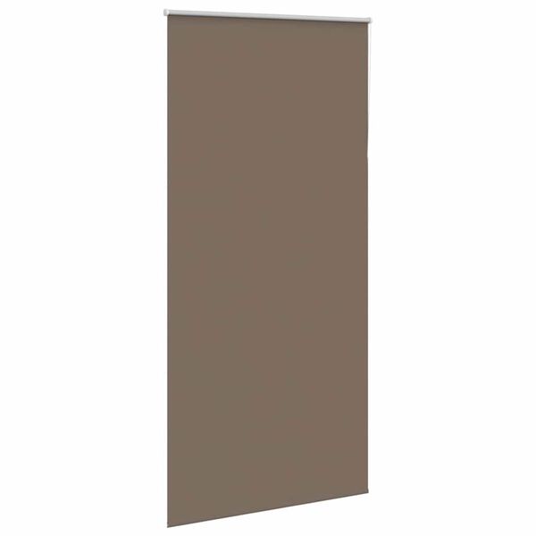 vidaXL Jaluzea cu role opace cafea 90x230 cm lățime țesătură 85,7 cm