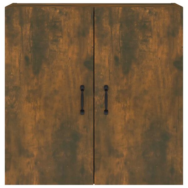 vidaXL Dulap de perete, stejar fumuriu, 60x31x60 cm, lemn compozit