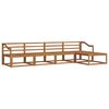 vidaXL Set de canapele de exterior 5 buc. natural Lemn Solid de Acacia