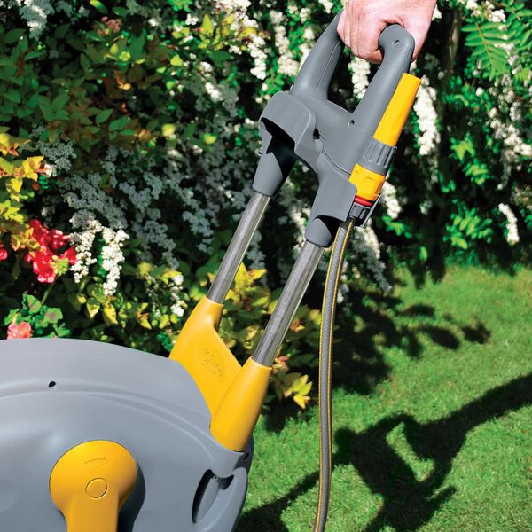 Hozelock Cărucior tambur de furtun cu furtun Fast Cart de 40 m