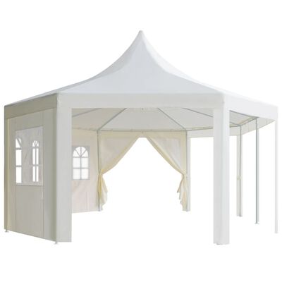 vidaXL Pavilion, alb, 834 x 448 x 320 cm