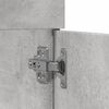 vidaXL Dulap de chiuvetă baie gri beton, 90x38,5x46 cm, lemn prelucrat