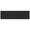 vidaXL Prag de fereastră Negru cu fibră de lemn 140 x 40 x 4,5 cm PVC