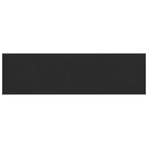 vidaXL Prag de fereastră Negru cu fibră de lemn 140 x 40 x 4,5 cm PVC
