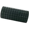 vidaXL Gard Euro 0,6 x 25 m Fier acoperit cu PVC Verde