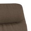 vidaXL Scaun de relaxare, gri taupe, material textil