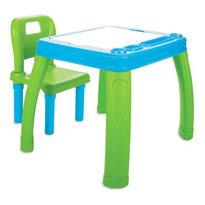 JAMARA Set scaune pentru copii, 2 piese, "Lets Study", albastru