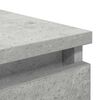 vidaXL Bufetă Gri Beton 37,5x35x76 cm Lemn prelucrat