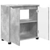 vidaXL Cabinet pentru chiuvetă de baie Gri din beton 60 x 30 x 60 cm