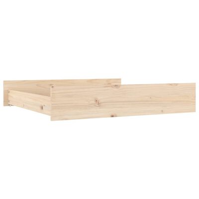 vidaXL Sertare de pat, 2 buc., lemn masiv de pin