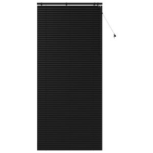 vidaXL Jaluzea venetiană Negru 100 x 250 cm 35 mm