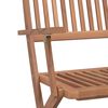 vidaXL Set mobilier de exterior pliabil, 5 piese, lemn masiv de acacia