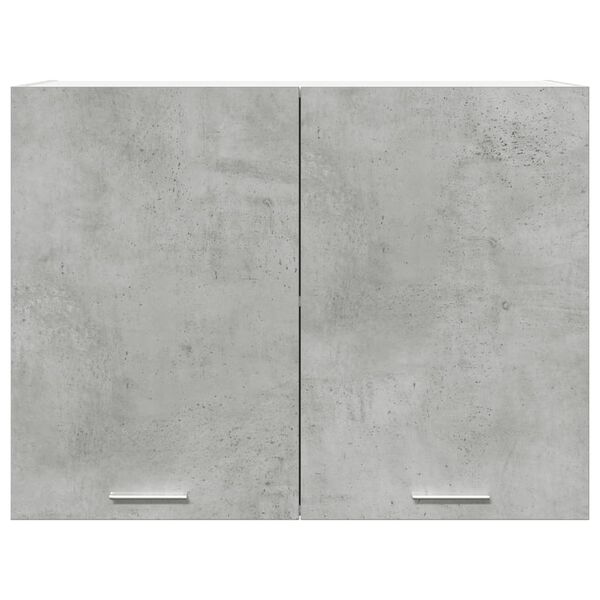 vidaXL Dulap suspendat “Lyon”, gri beton, 80 x 31 x 60 cm, PAL