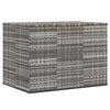 vidaXL Ladă grădină pentru perne, gri, 145x100x103 cm, ratan PE