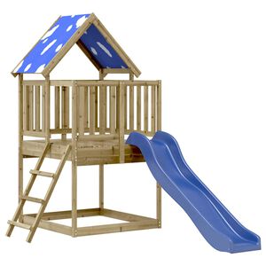 vidaXL Set de joacă pentru exterior, lemn de pin impregnat