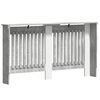 vidaXL Capac pentru radiator Gri din beton 152 x 19 x 81,5 cm