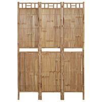 vidaXL Paravan de cameră cu 3 panouri, 120 x 180 cm, bambus