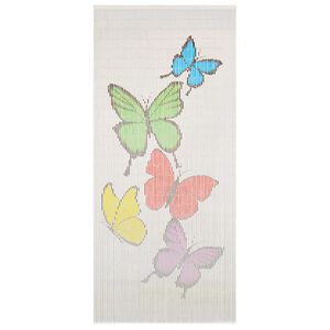 vidaXL Perdea de ușă pentru insecte, 90 x 200 cm, bambus