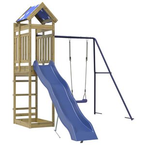 vidaXL Set de joacă pentru exterior, lemn de pin impregnat
