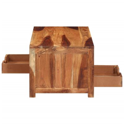 vidaXL Măsuță de cafea, 84x49x40 cm, lemn masiv de acacia