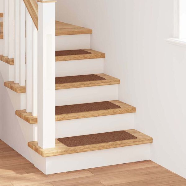 vidaXL Tălpici Antiderapante pentru Trepte 15 pcs Galben 60 x 25 cm PP