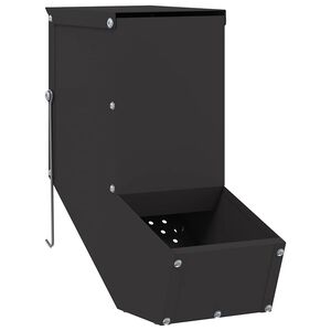 vidaXL Urmărire pentru iepuri Negru 12,5 x 26 x 28,5 cm 1 kg
