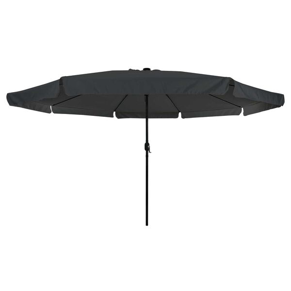 vidaXL Parasol de Grădină Antracit și negru 395 x 395 x 245 cm
