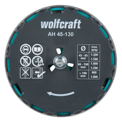 wolfcraft Carotă reglabilă AH 45-130, 30 mm, metal, 5978000