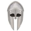 vidaXL Coif războinic grec aspect antichizat joc de rol argintiu oțel
