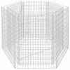 vidaXL Strat &icirc;nălțat gabion hexagonal, 160 x 140 x 100 cm
