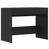 vidaXL Birou Stejar negru 101x50x76,5 cm Lemn prelucrat