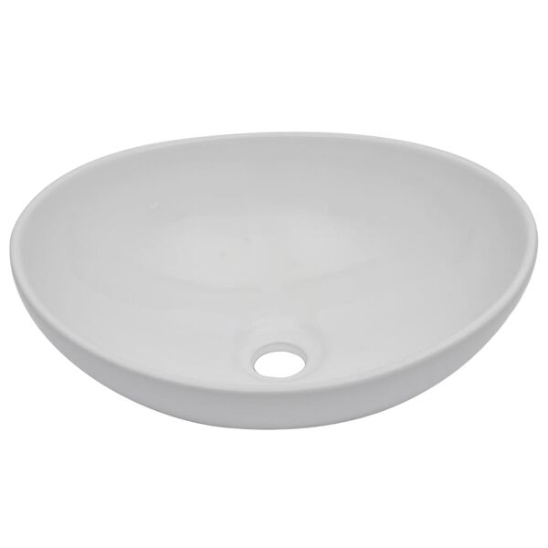 vidaXL Set mobilier de baie, 2 piese, gri, ceramică
