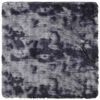 vidaXL Covor shaggy cu pom &icirc;nalt, NAVARRA, gri &icirc;nchis, 160x160 cm