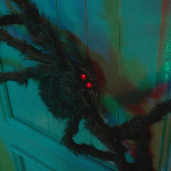 vidaXL Decorațiune Păianjen de Halloween 6 pcs Negru 75 cm