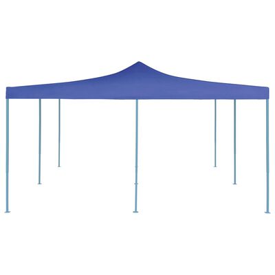 vidaXL Pavilion pliabil, albastru, 5 x 5 m