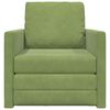 vidaXL Pat canapea Verde deschis 74 x 77 x 81 cm Catifea