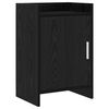 vidaXL Mese de noptieră Stejar Negru 40 x 30 x 60 cm Lemn prelucrat