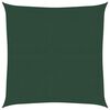 vidaXL P&acirc;nză parasolar, verde &icirc;nchis, 4,5x4,5 m, HDPE, 160 g/m&sup2;
