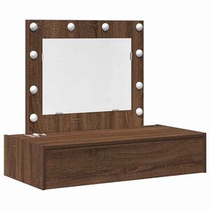 vidaXL Masă de Machiaj Maro 83 x 40 x 70 cm Lemn prelucrat