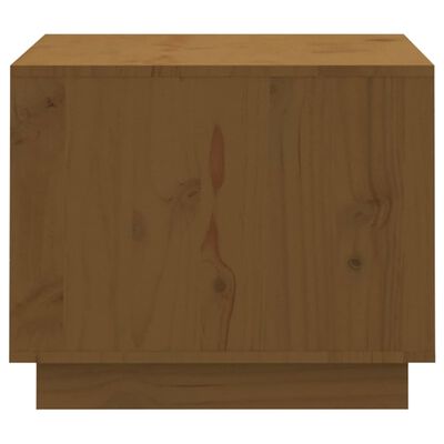 vidaXL Măsuță de cafea, maro miere, 120x50x40,5 cm, lemn masiv de pin