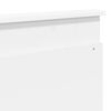 vidaXL Tăblie cap cu headboard Alb 180 cm Lemn compozit