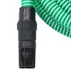 vidaXL Furtun de aspirație cu racorduri din PVC, verde 1" 10 m, PVC