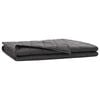 vidaXL Pătură cu greutate Antracit 152 x 203 cm 7 kg 100% Bumbac 205T